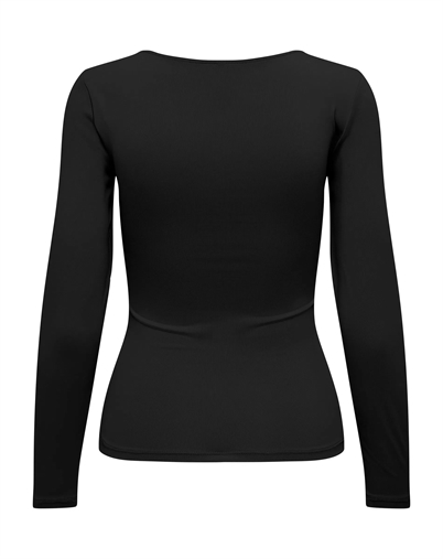 Ea 2-Way Deep Neck T-shirt - Only